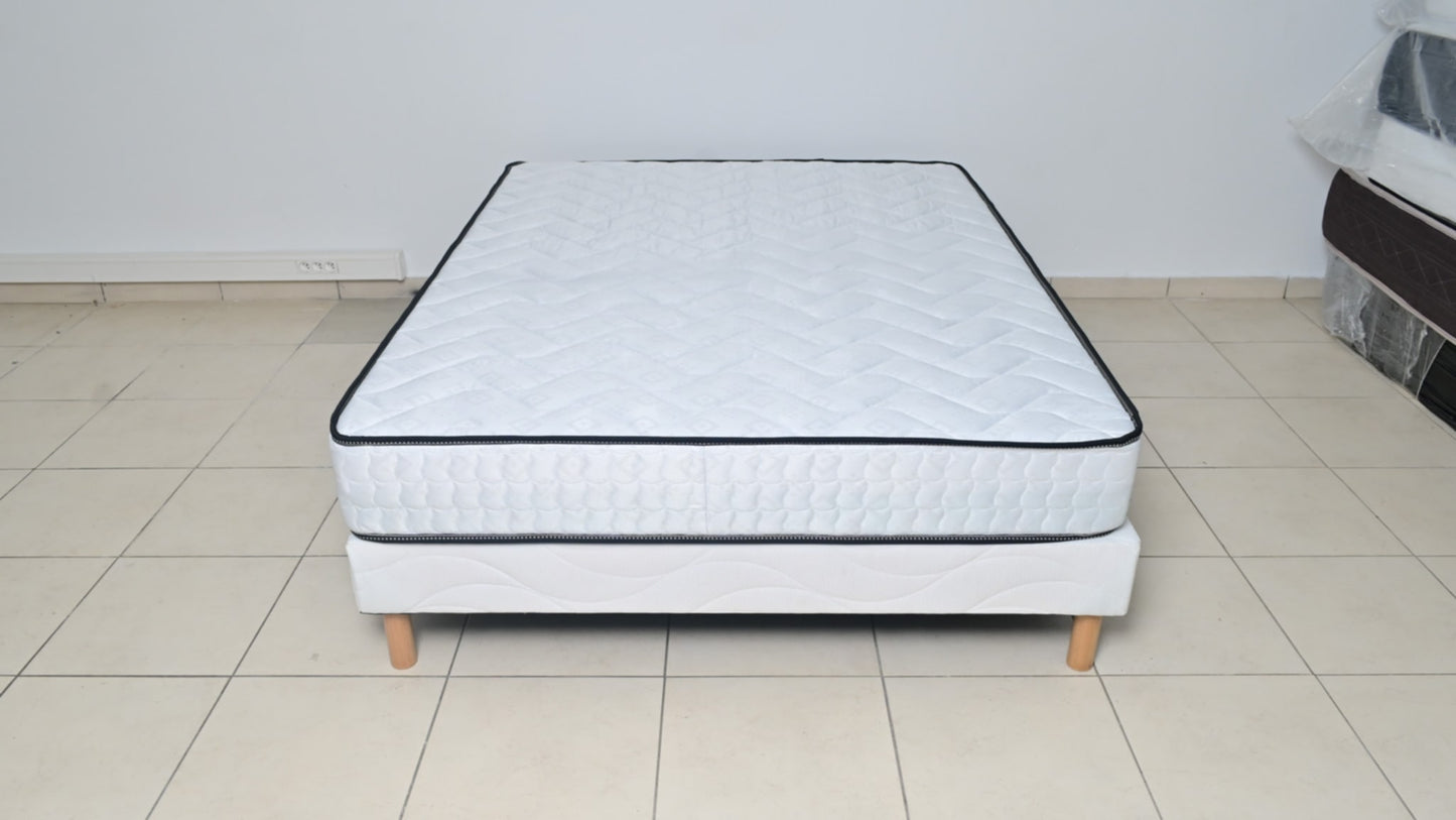Matelas roulé 160x200x15 cm – Confort pratique et soutien quotidien