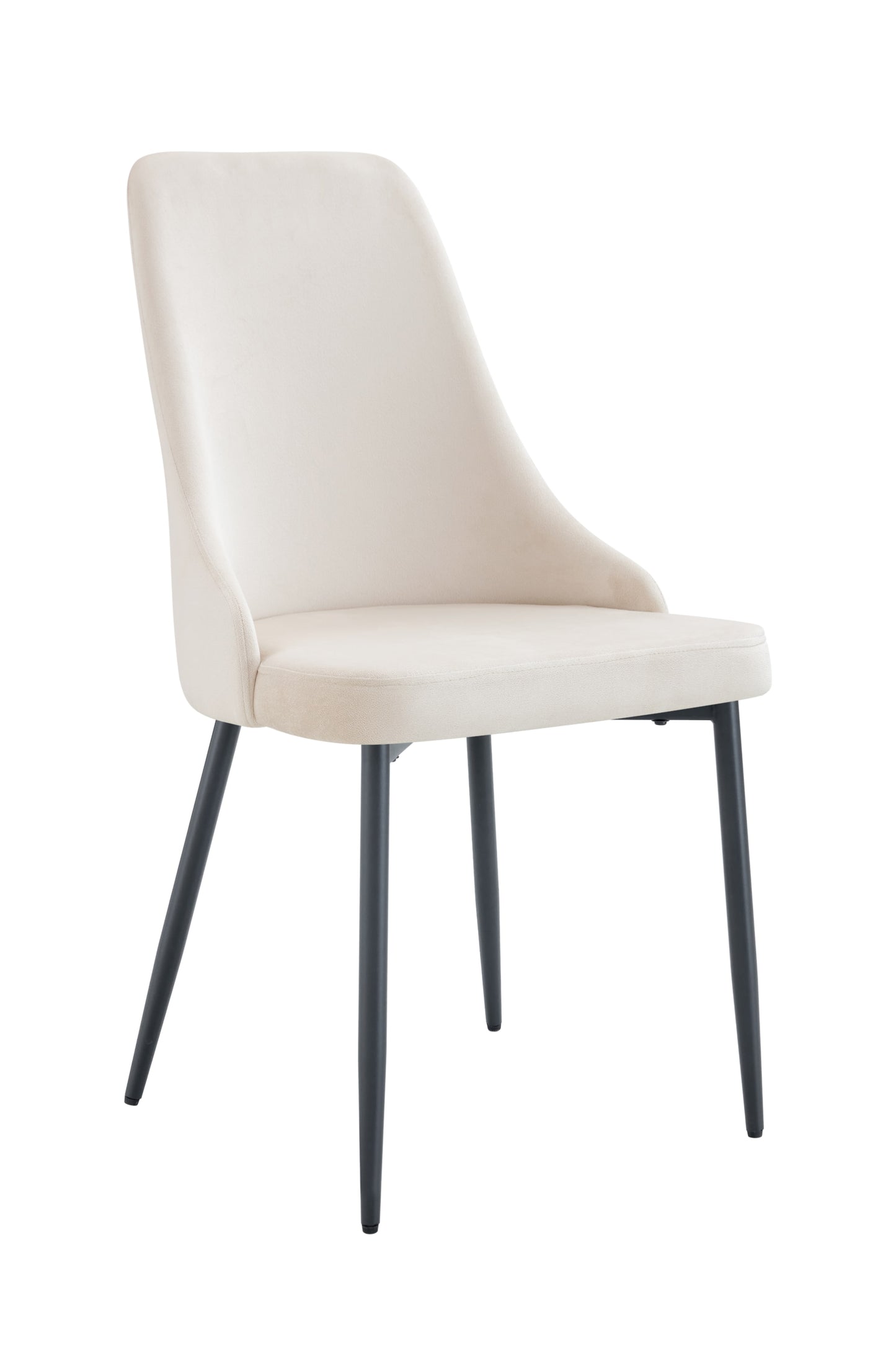 Chaise Belize avec Pieds Noirs – Élégance et Confort