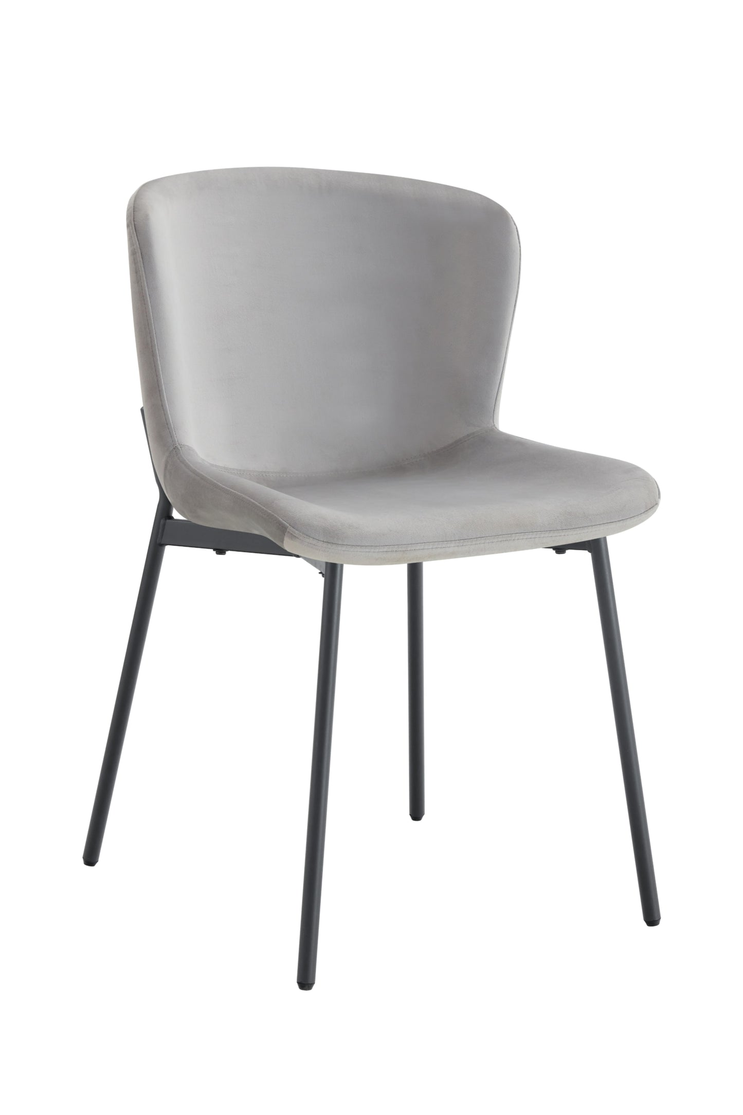 Chaise Hailey avec Pieds Métal Noir – Confort et Élégance