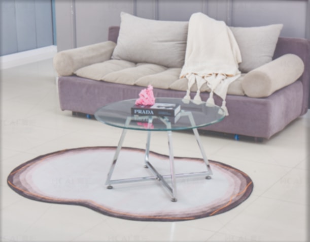 Table Basse Héloïse – Chrome & Plateau Transparent 80x45 cm
