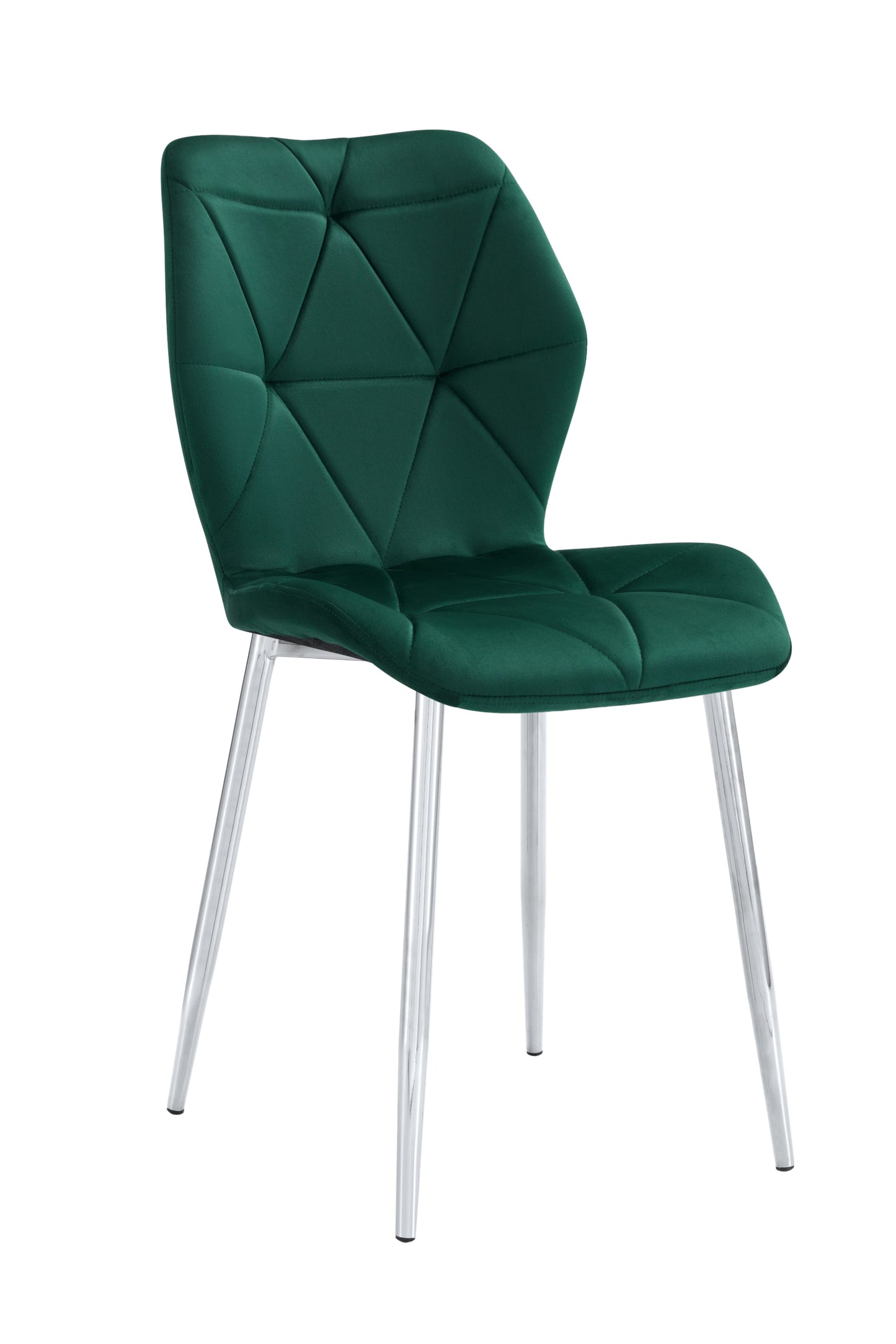 Chaise Coquillage avec Pieds Chromés – Élégance et Confort