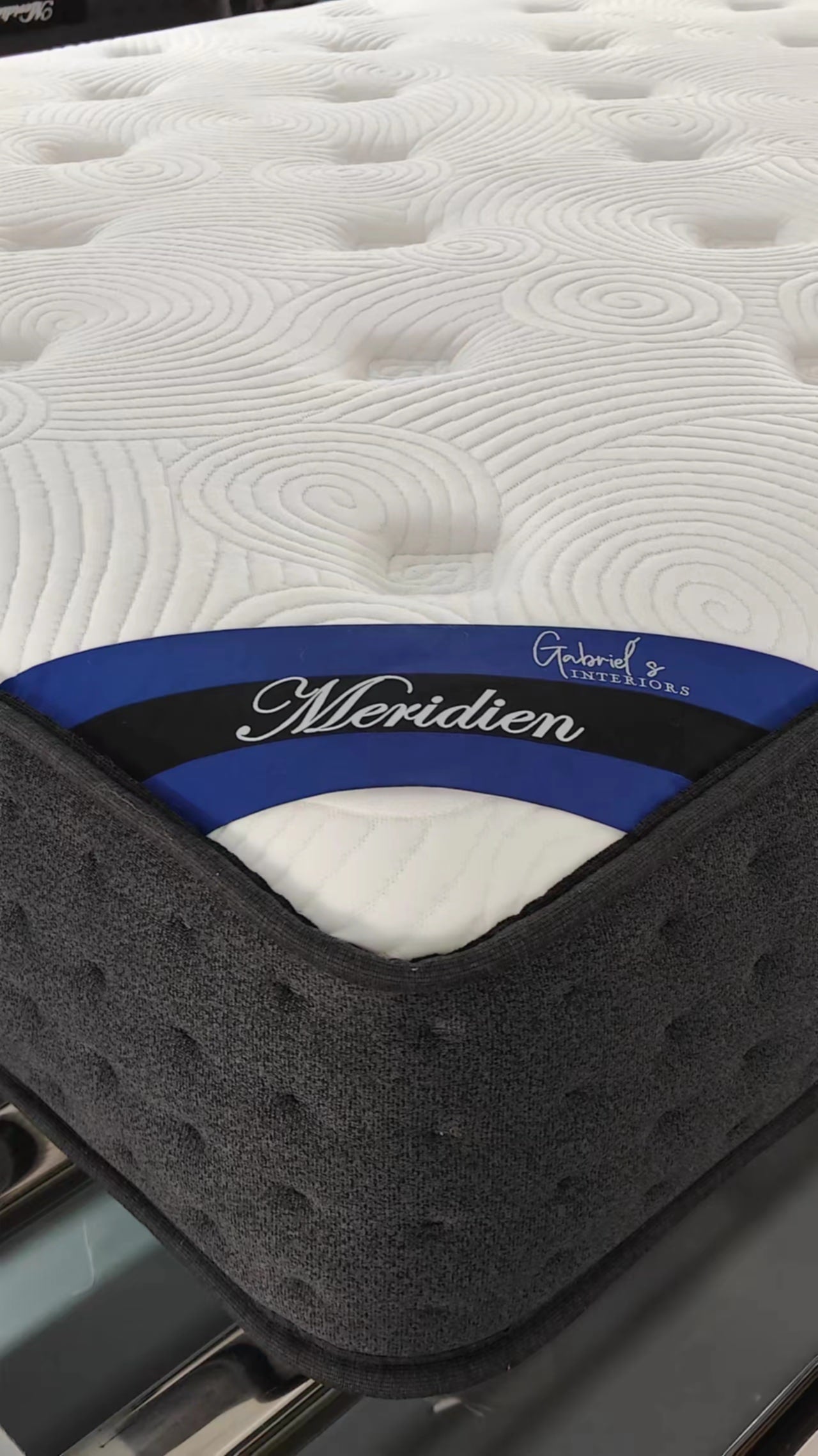 Matelas à ressorts ensachés Méridien 180x200x25 cm – Confort et soutien personnalisé