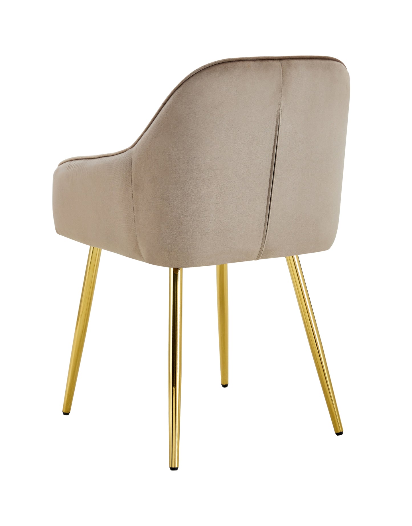 Chaise Pams avec Pieds Dorés – Élégance et Confort