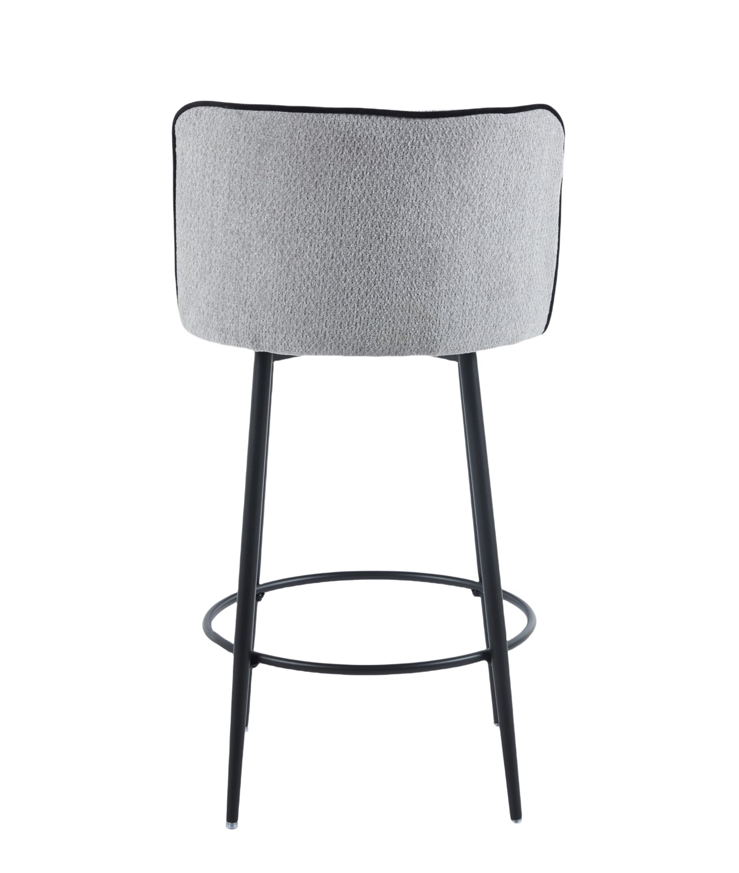 Tabouret de Bar Cathy avec Pieds en Métal Noir – Design Moderne et Confortable