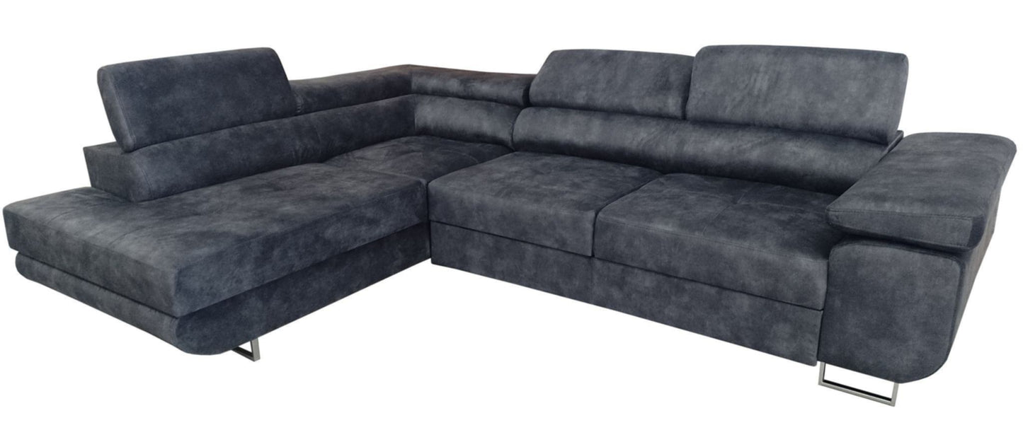 Canapé Toulouse – Angle gauche convertible 275 x 205 cm