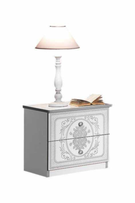 Chambre à coucher Sofia blanche – Élégance et confort moderne