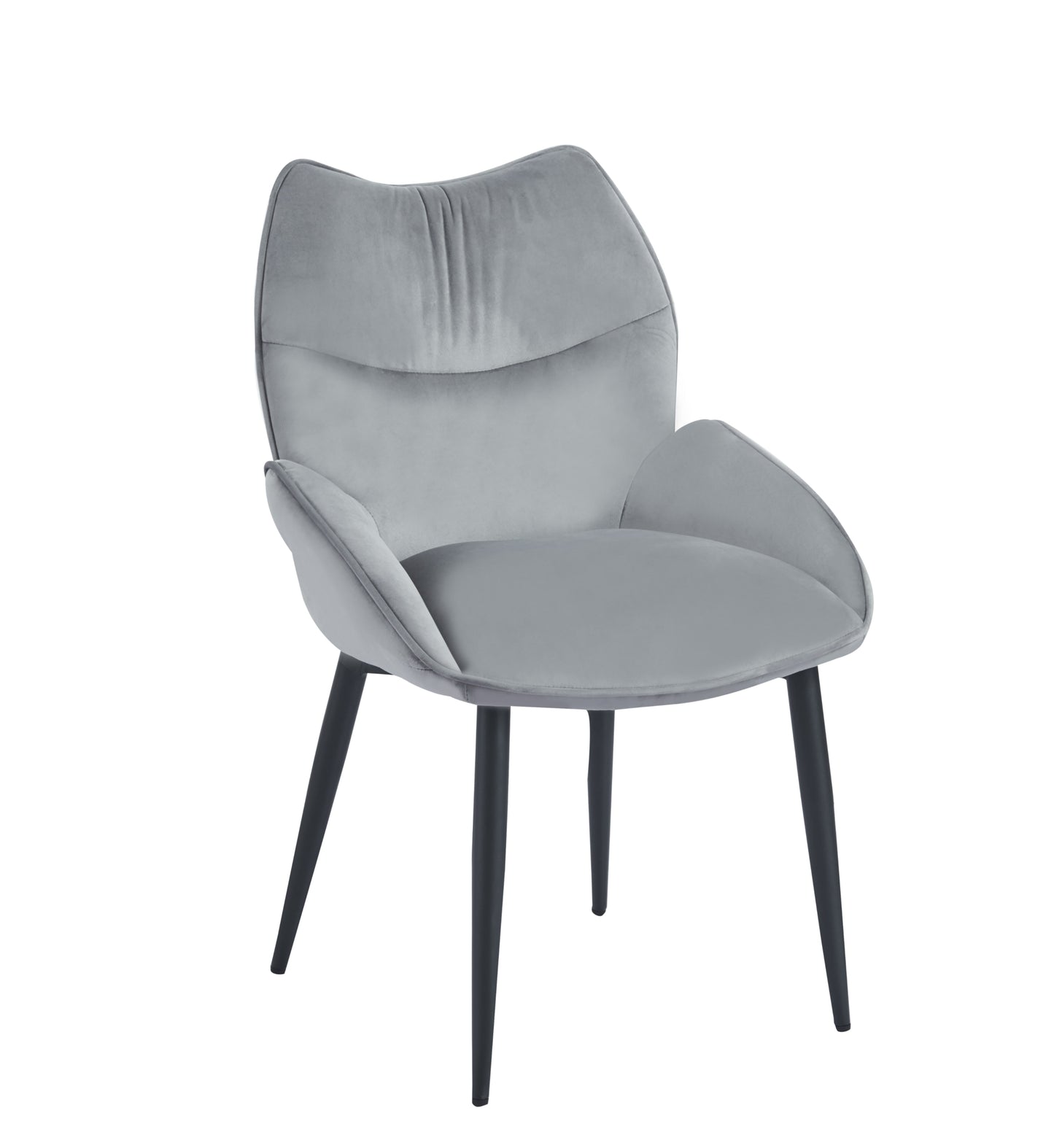 Chaise Loha avec Pieds en Métal Noir – Design Moderne et Confort