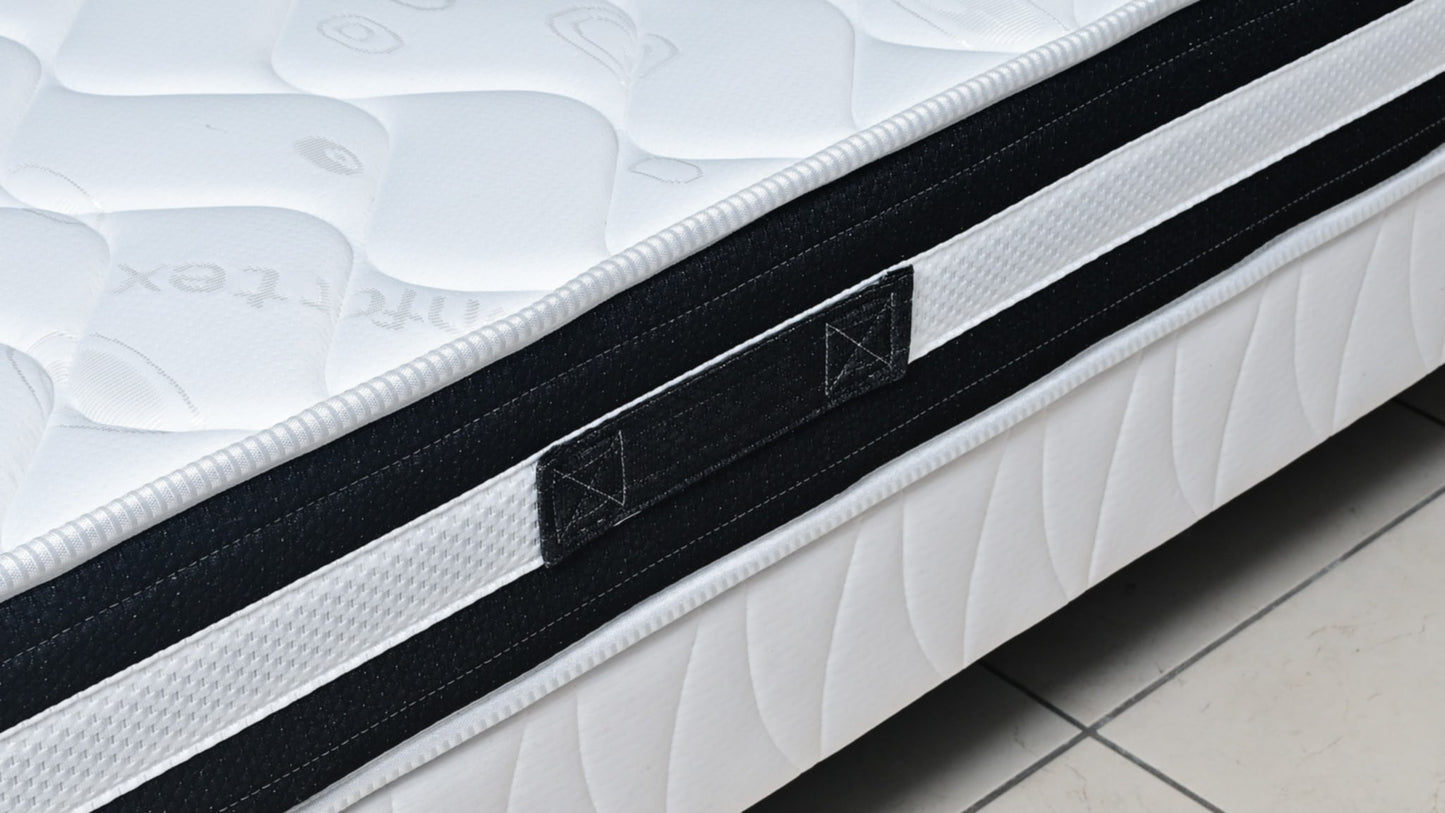 Matelas Diamant 180x200x20 cm – Confort ferme et soutien optimal