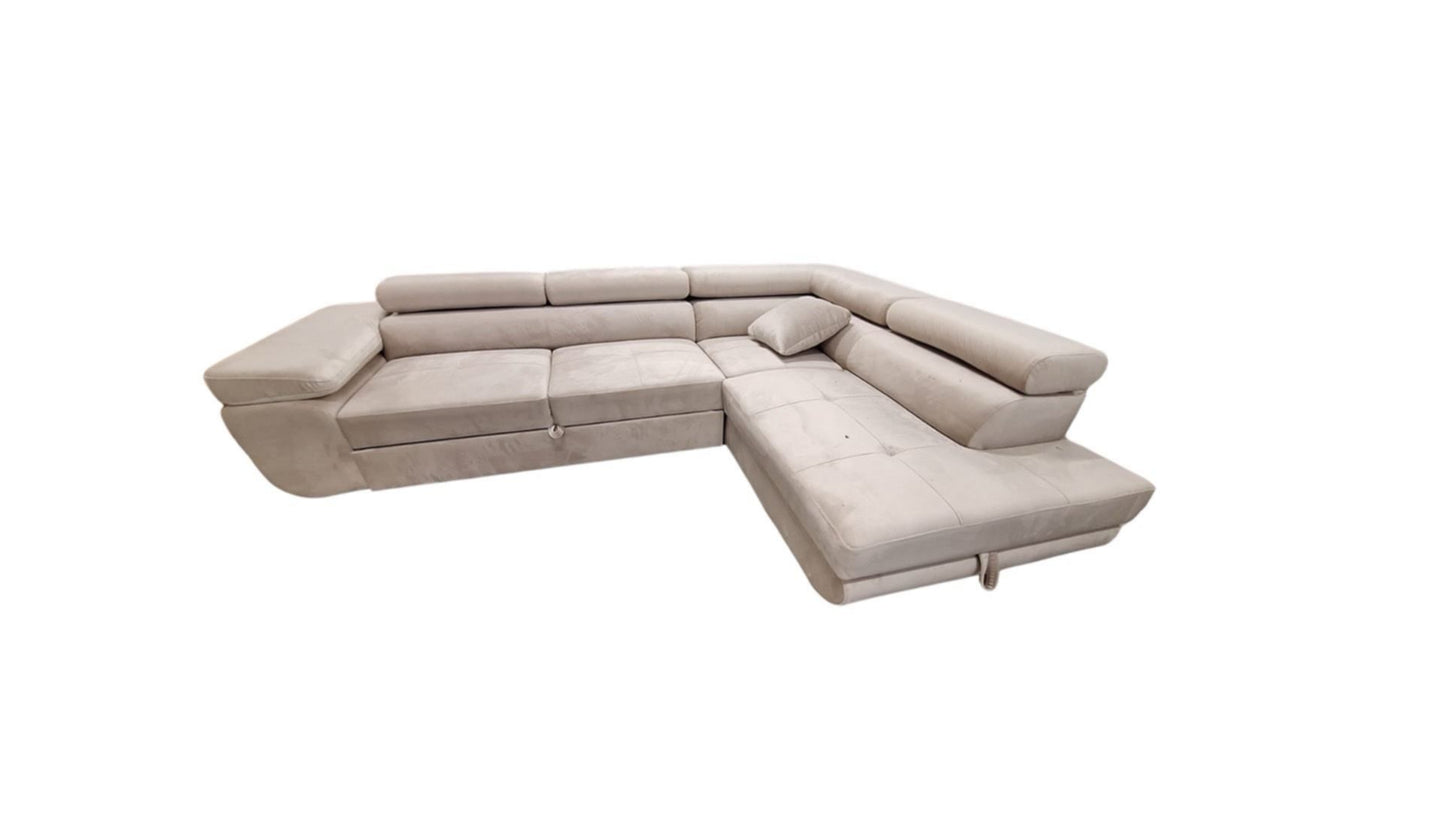 Canapé Toulouse – Angle droit convertible 275 x 205 cm