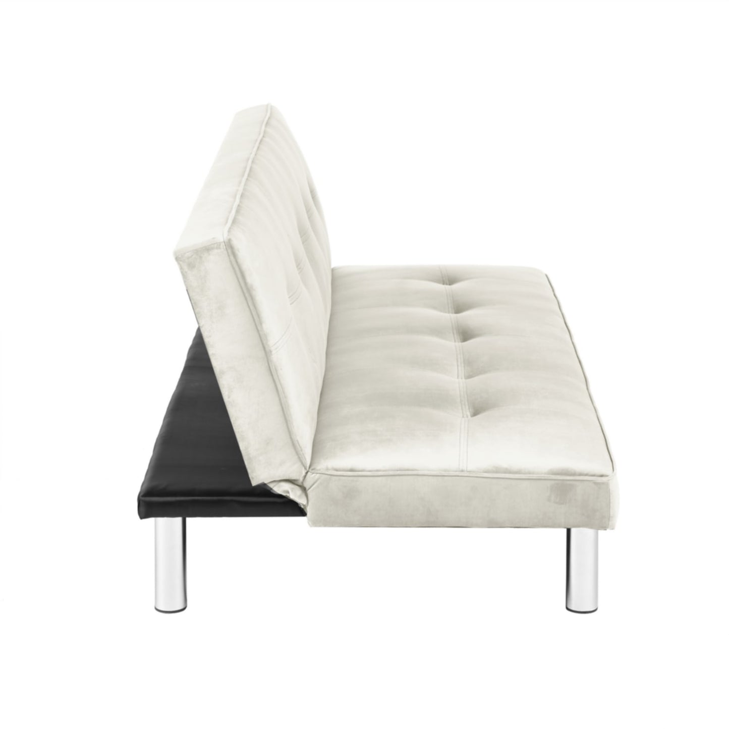 Banquette Convertible Clic-Clac avec Pieds Chromés – Pratique et Moderne