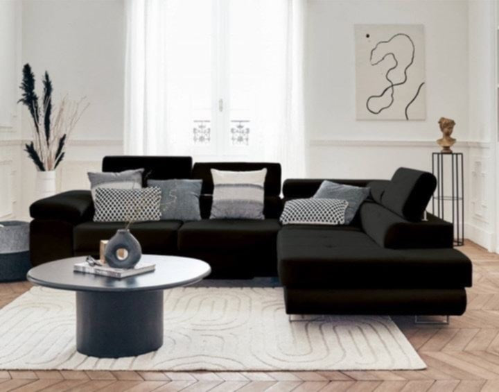 Canapé Toulouse – Angle droit convertible 275 x 205 cm