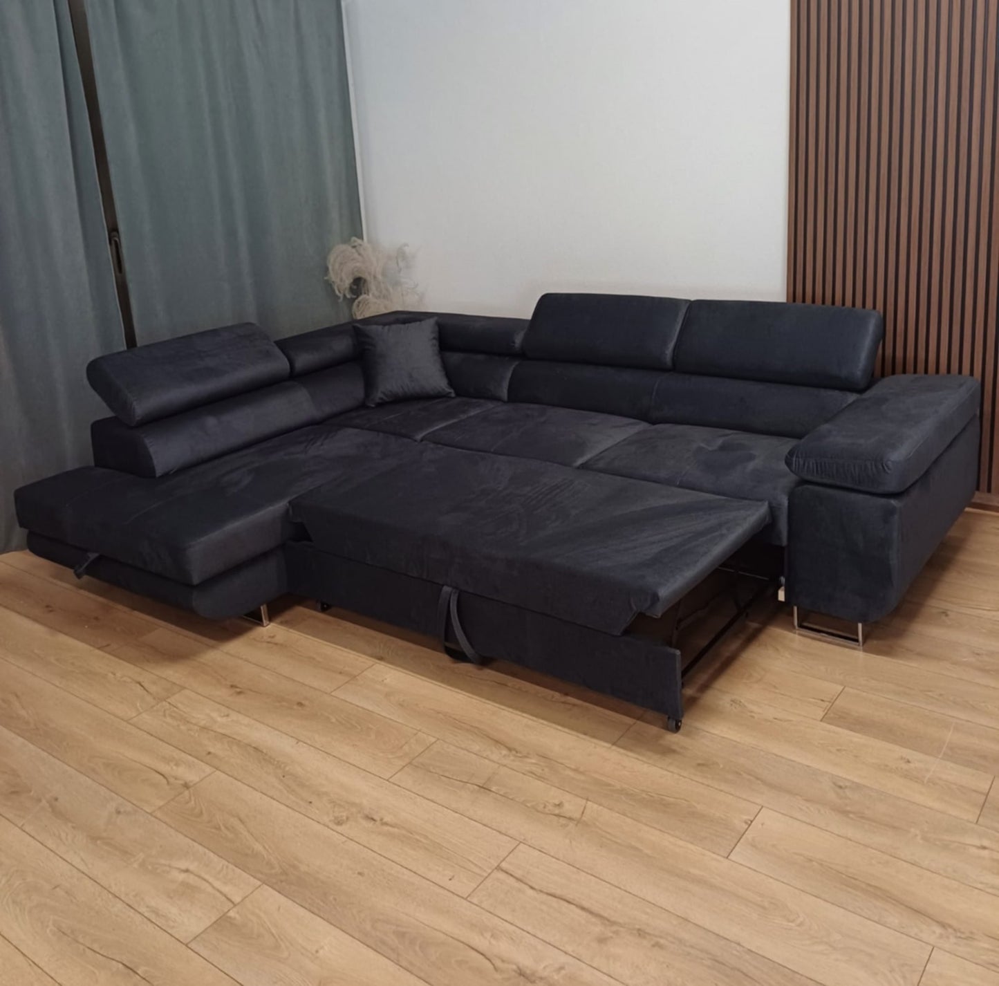 Canapé Toulouse – Angle droit convertible 275 x 205 cm