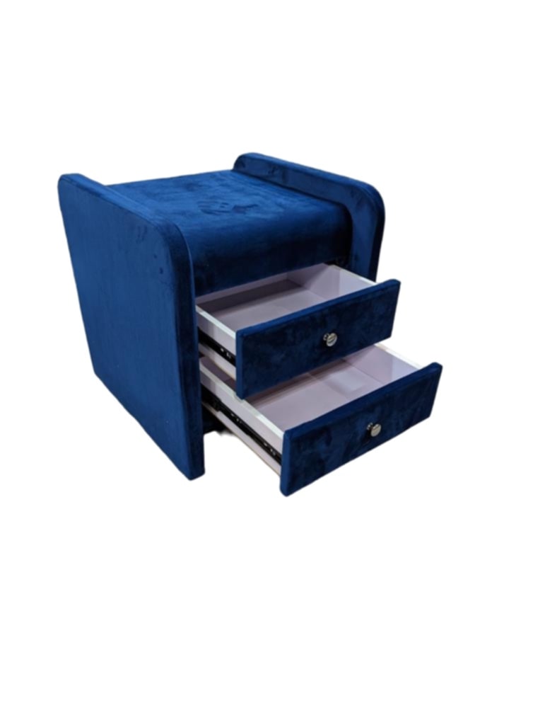 Table de chevet Edgar 48x48x50 cm – élégance et fonctionnalité