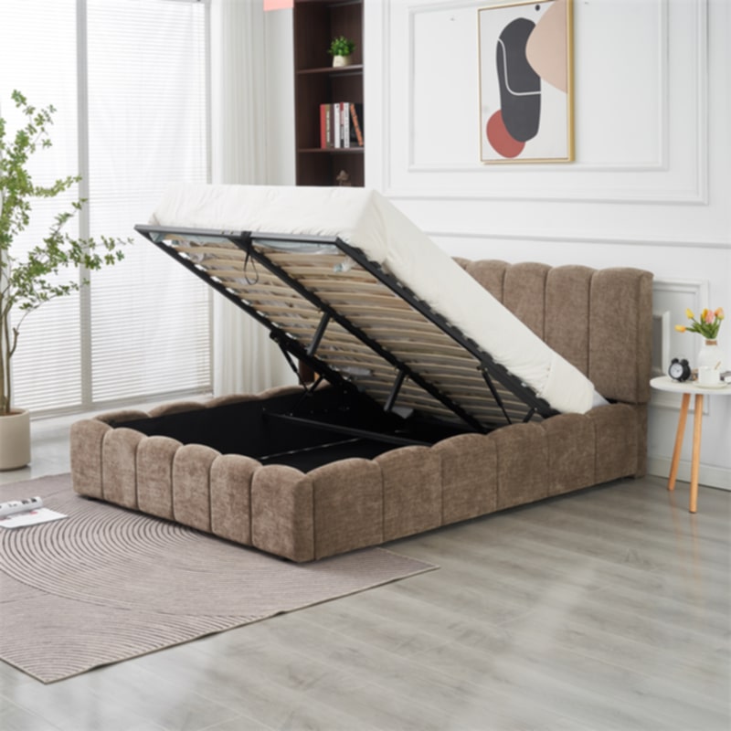 Lit Double Coffre Oliva – 160x200 cm