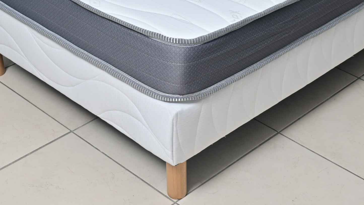 Matelas roulé 90x190x15 cm – Confort pratique et soutien quotidien