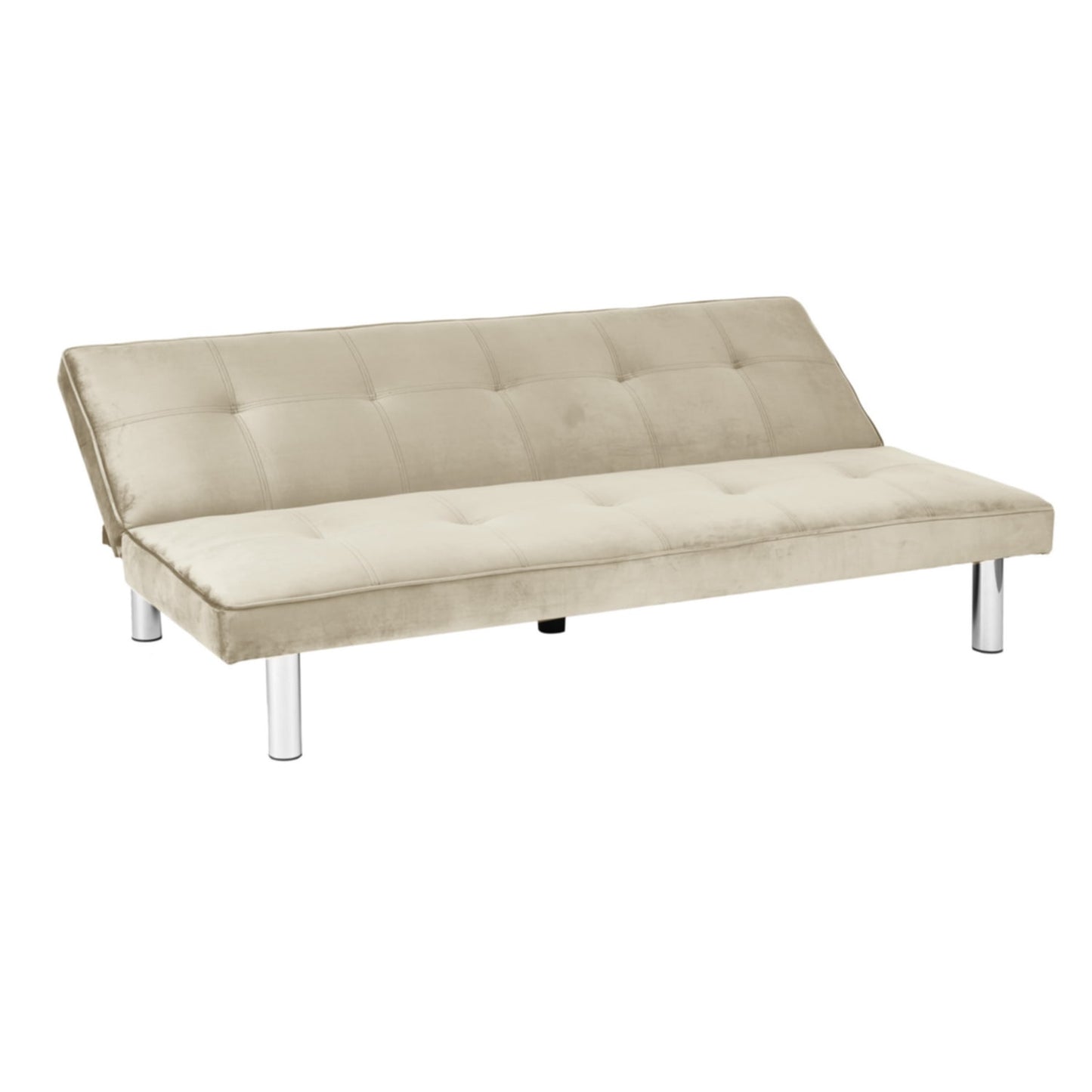 Banquette Convertible Clic-Clac avec Pieds Chromés – Pratique et Moderne