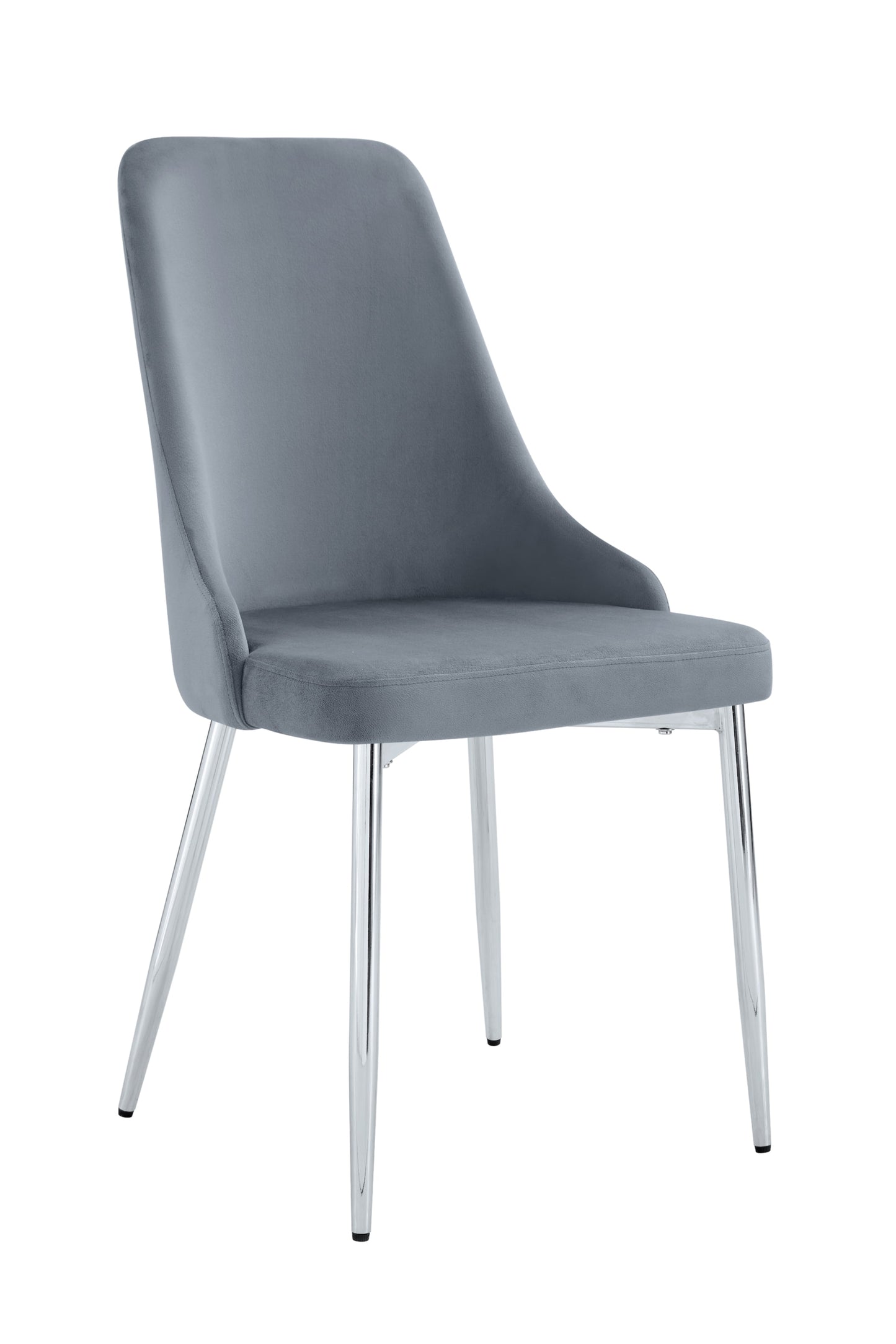 Chaise Belize avec Pieds Chromés – Élégance et Confort