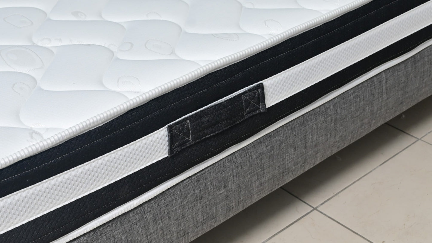 Matelas Diamant 90x200x20 cm – Confort ferme et soutien optimal