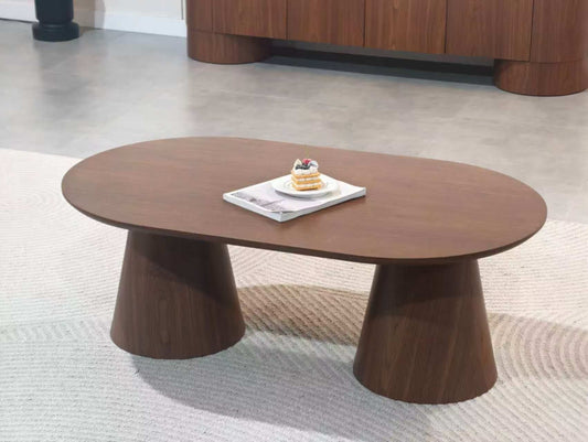 Table Basse Iconic – Plateau Noyer 120 cm