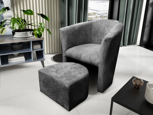 Fauteuil Lina – Élégance et confort en velours