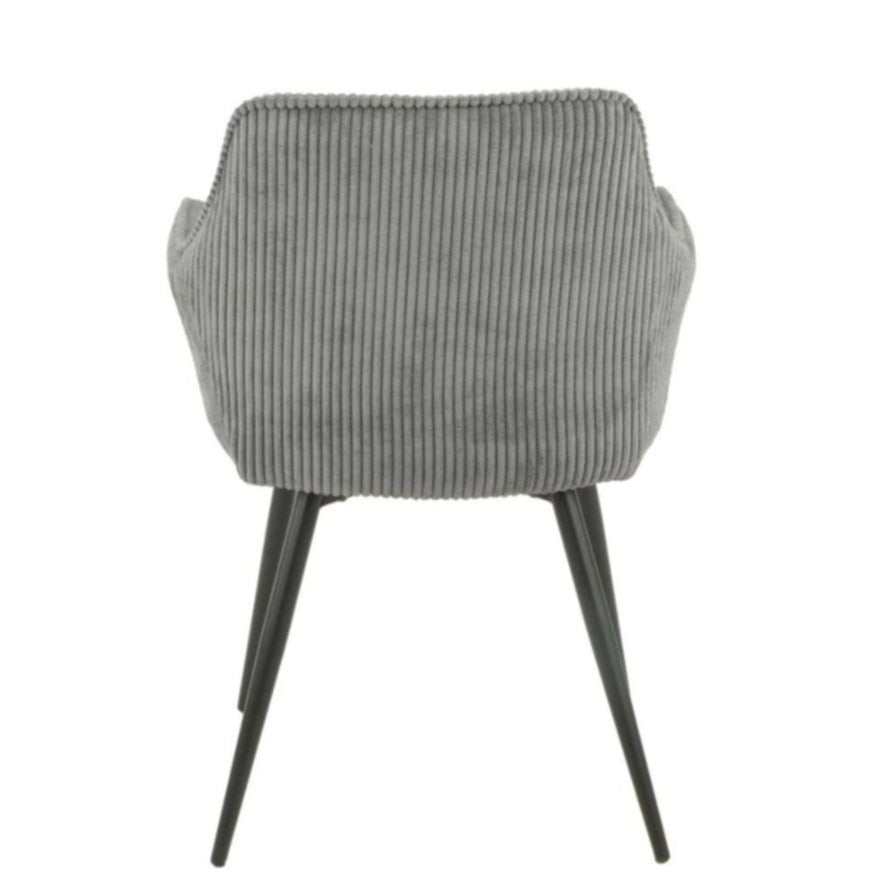 Chaise Colorado en Tissu Anthracite – Élégance et Confort