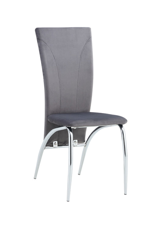 Chaise Duna en Velours – Confort et Élégance