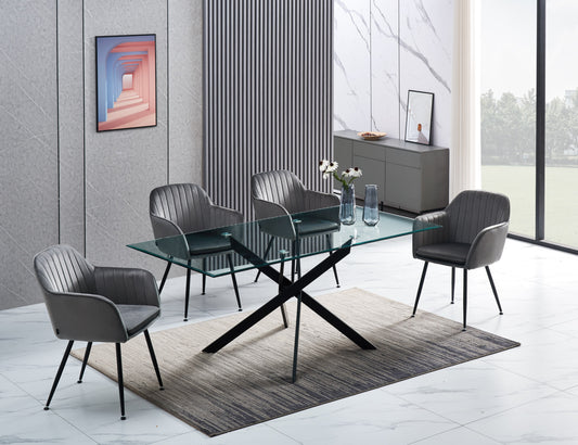 Table rectangulaire Jessica – 180x90x75 cm