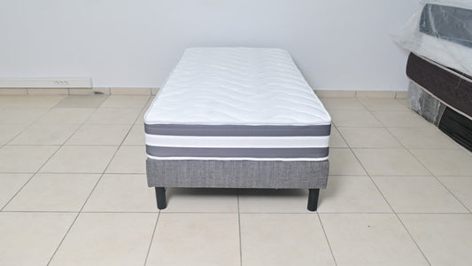 Matelas Perle Confort Plus 90x190x20 cm – Confort ferme et soutien optimal