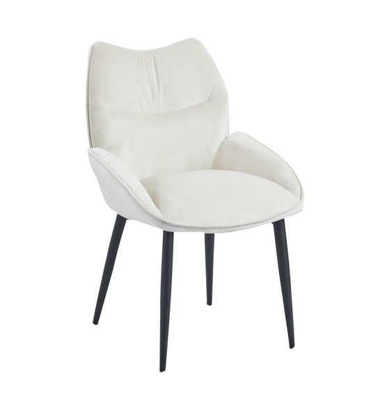 Chaise Loha avec Pieds en Métal Noir – Design Moderne et Confort