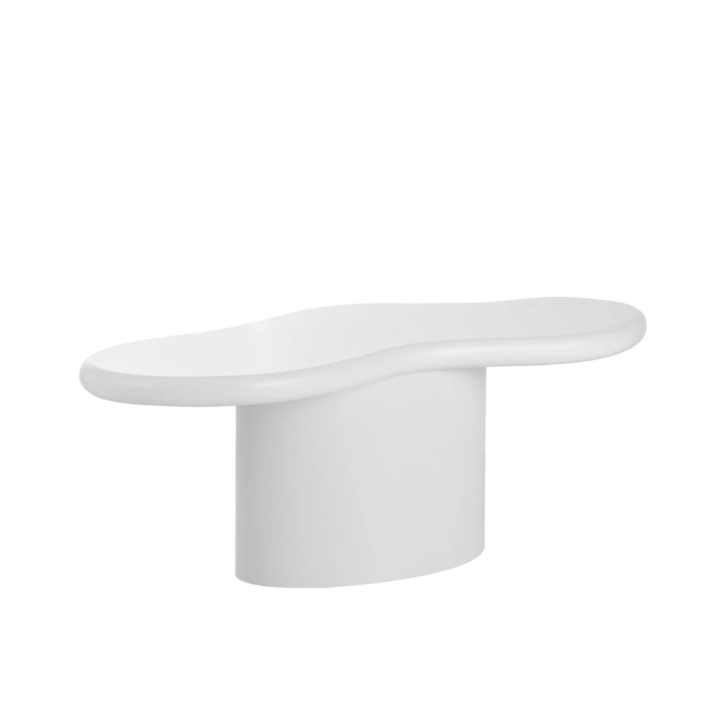 Table Basse Florea – Blanc 120x50 cm