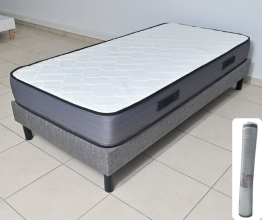 Matelas roulé 90x190x20 cm – Confort pratique et soutien quotidien