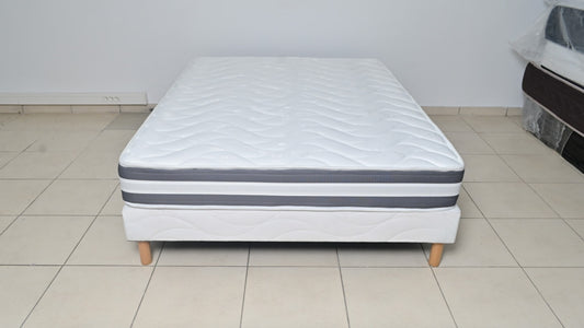 Matelas Perle Confort Plus 160x200x20 cm – Confort ferme et soutien optimal