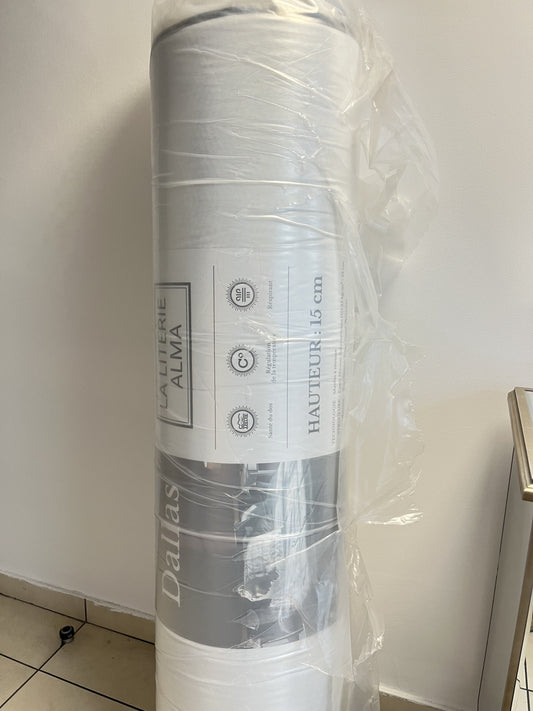 Matelas Roulé Dallas 160x200x15 cm
