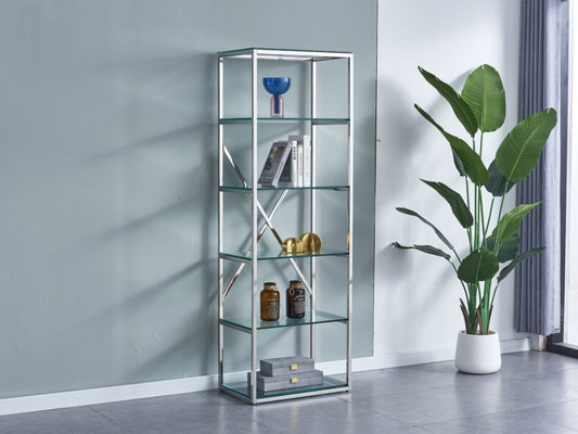 Étagère Chrome – Design Moderne et Élégant