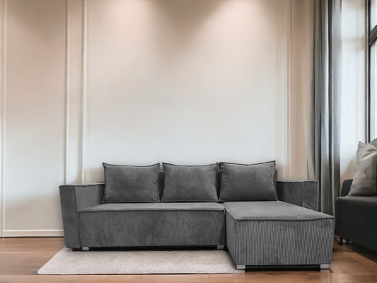 Canapé Paris Pearl – Convertible avec angle réversible 232 x 147 x 72 cm