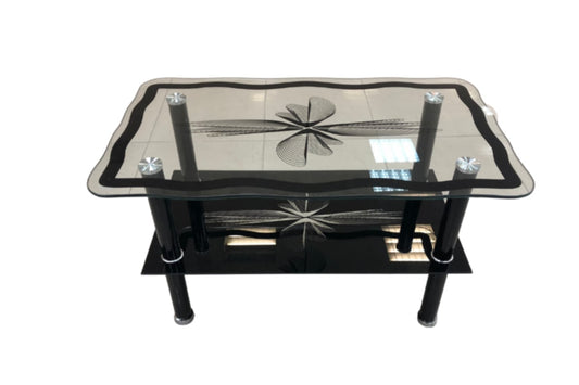 Table Basse Ines – Pieds Noirs & Design Moderne 74x45x43 cm
