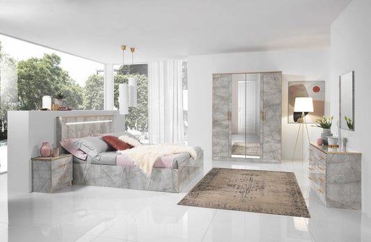 Chambre à coucher complète – Design moderne et confort optimal