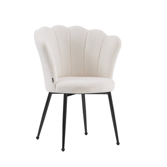 Chaise Nymphea en Métal Noir – Élégance et Robustesse